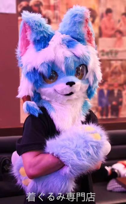 犬　猫　着ぐるみ ヘッド全頭　ヘッド ケモノ ファースーツ ぬいぐるみ コスプレ コスチューム Kurumi 一点物 C687