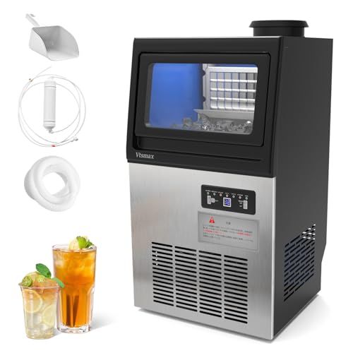 製氷機 業務用 36kg/日 アイスメーカー 高速製氷 厚さ調整 予約タイマー 洗浄機能付き自動製氷機 家庭用 2種類の給水（直結水道/ボトル） 貯氷5kg パーティー・レストラン・バースイーツ店 タピオカ店 レストラン向けt 2cccef18