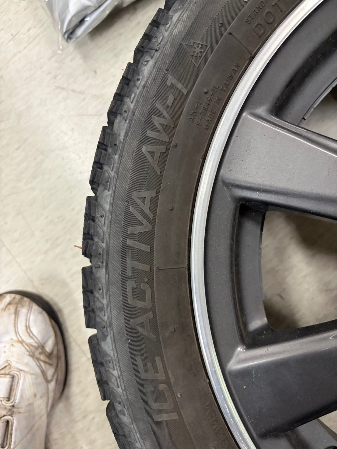ホンダ純正 15インチ アルミホイール スタッドレス 165/55R15 NANKANG
