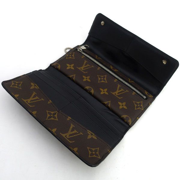 LOUIS VUITTON / ルイヴィトン モノグラムマカサー ポルトフォイユ