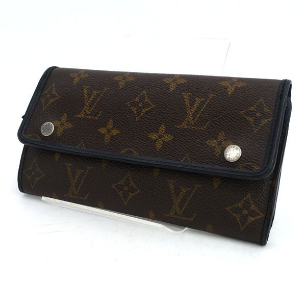 LOUIS VUITTON / ルイヴィトン モノグラムマカサー ポルトフォイユ