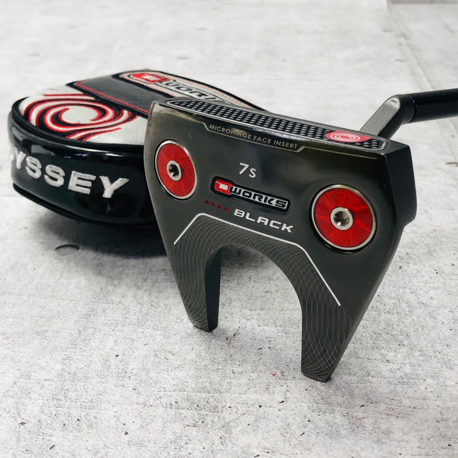 ODYSSEY オデッセイ O WORKS オーワークス 7S BLACK ブラック 33.75インチ レディース ゴルフ クラブ パター 単品 初心者 入門