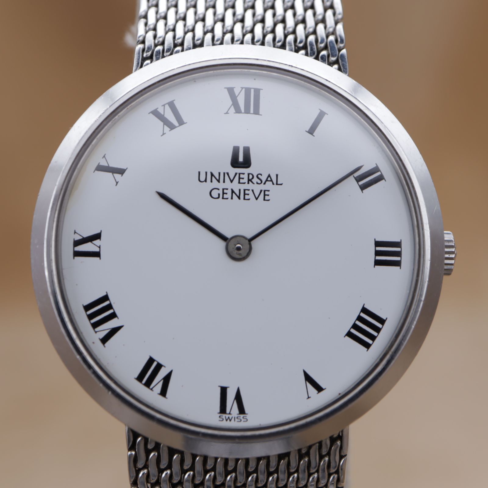 1円～ UNIVERSAL GENEVE ユニバーサル ジュネーブ 2針 手巻き 腕時計
