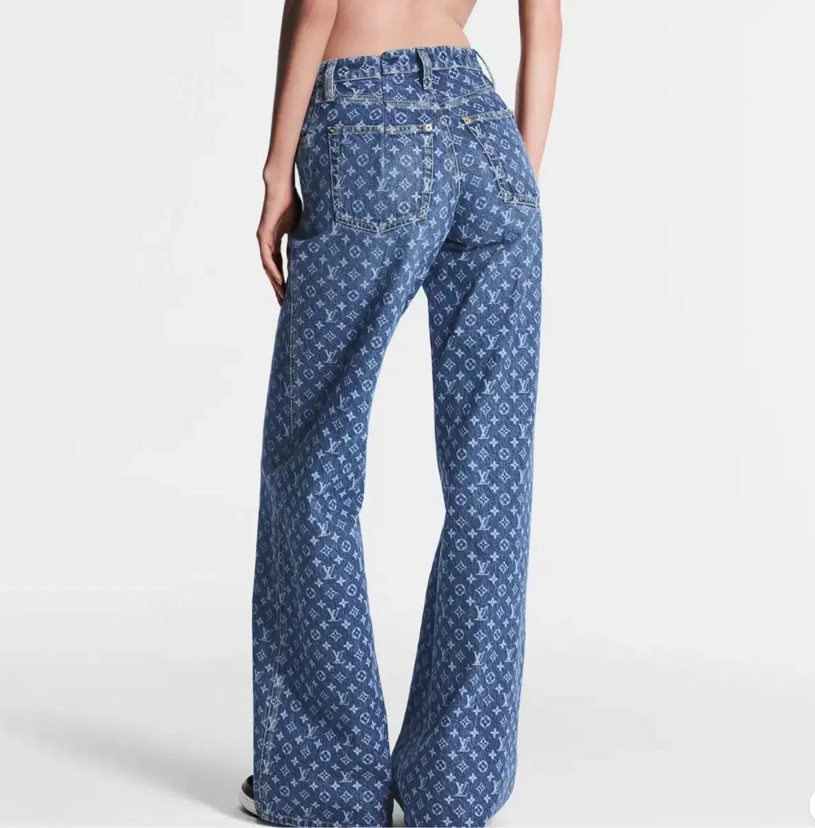 Louis Vuitton 1AHENT モノグラム デニム ジーン