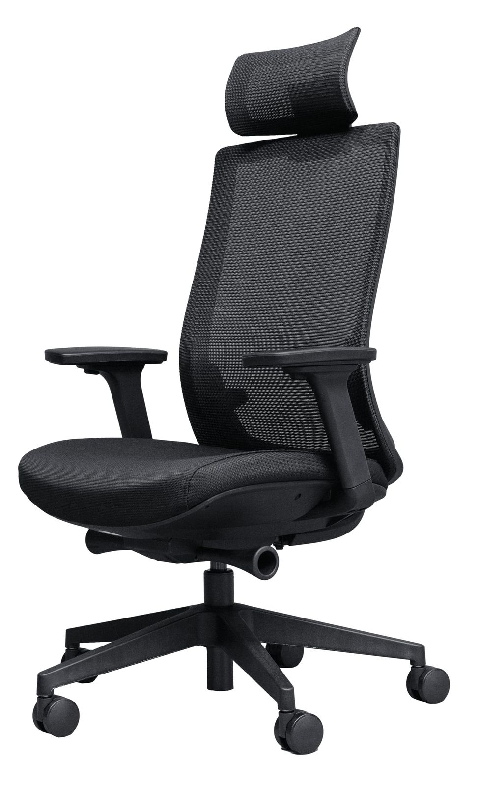【AIMchair(エイムチェア) ゲーミングチェア】 背面メッシュ 4段階リクライニング 最大123° 座面前後調節 高密度ウレタン ゲーミングチェア オフィスチェア 椅子 デスクチェアワ ークチェア リモートワーク (Black)ｍａ