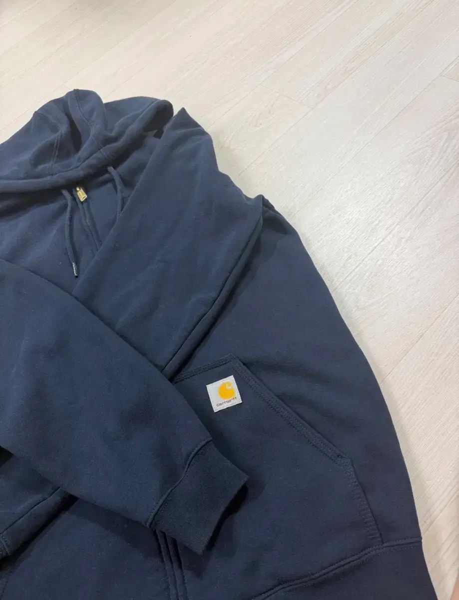 Carhartt カーハート ルーズフィット WHO ジップアップフーディー ネイビー sサイズ 出品