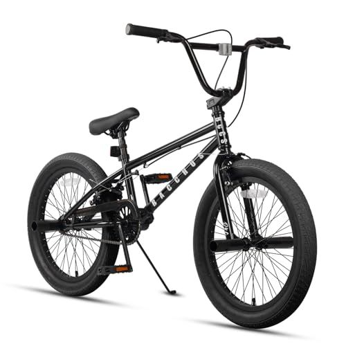 AVASTA(アバスタ)Bacchus BMX自転車フリースタイル 18・20インチ 子供/初心者/ジュニア練習用 耐用の高炭素鋼フレーム 街乗り対応前後輪Uブレーキ・キックスタンドサイドスタンド付き 多色展開Ju