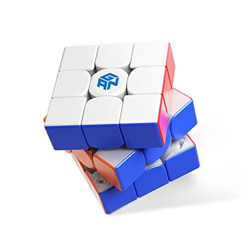 GAN 12 M Maglev フロスト 3x3 ステッカーレス スピード ガン 競技用 キューブ フラッグシップモデル（内部原色）Ju