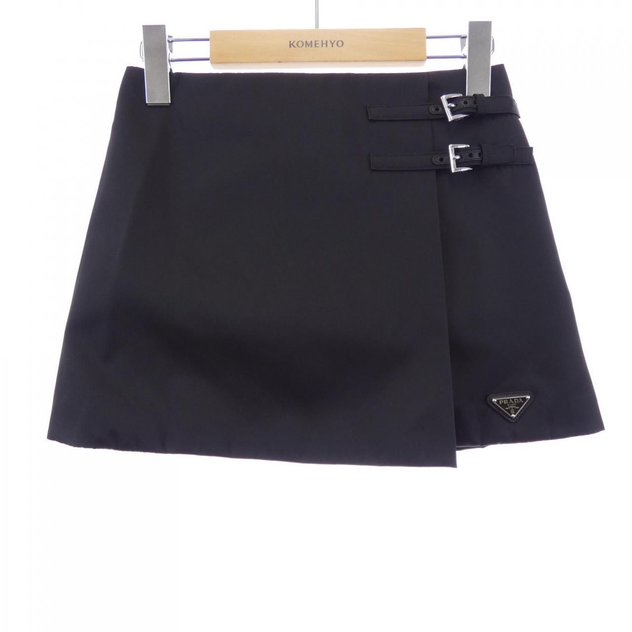 プラダ PRADA トライアングルロゴ 21H986 SOOO 1WQH スカート