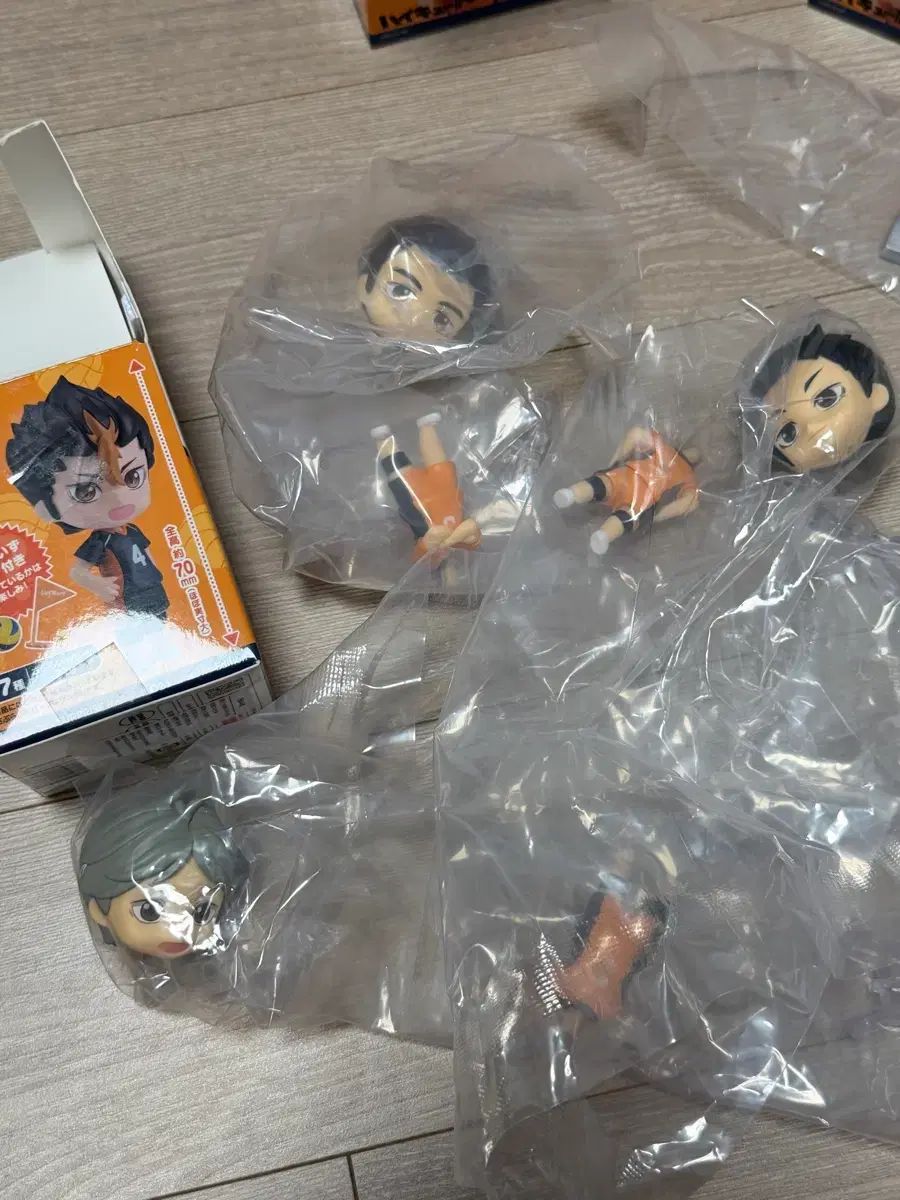 ハイキュー アサヒ(ASAHI・濱田 朝光) Daichi(ダイチ) 菅原 孝支 サプライズ ミニねんど フィギュア