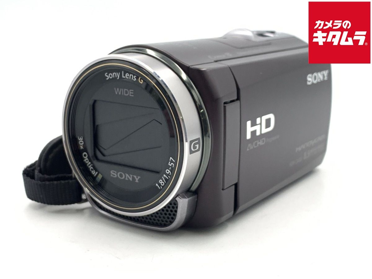 【中古】 【並品】 ソニー HDR-CX430V ボルドーブラウン