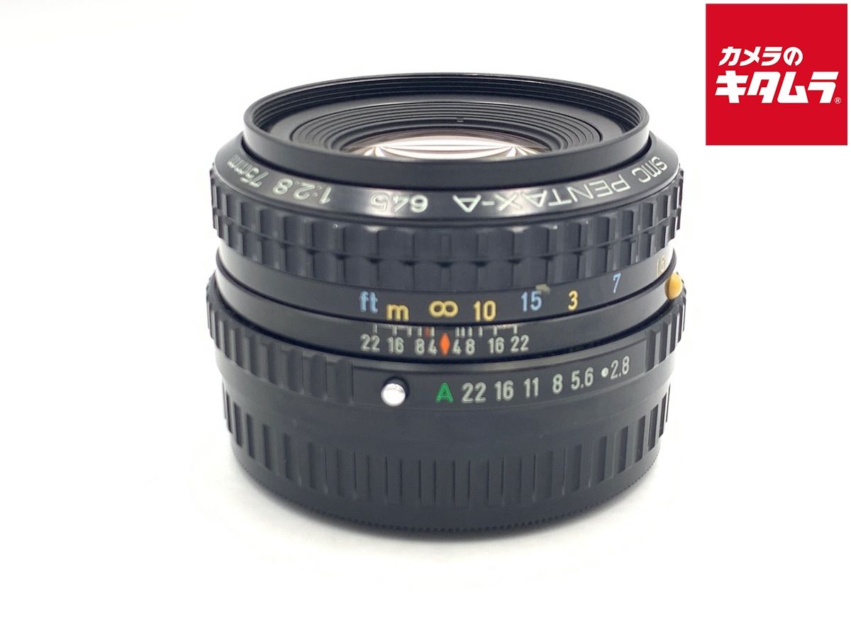 【中古】 【良品】 ペンタックス　SMC-A(645) 75mm F2.8