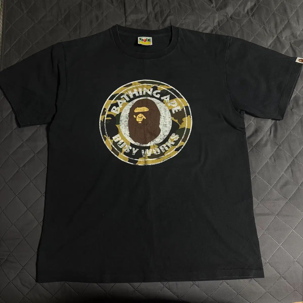 A BATHING APE アベイシングエイプ カモフラ 半袖 L