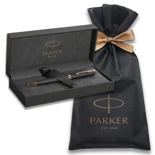 PARKER パーカー ボールペン ソネット マットブラックGT 中字 油性 ブランドロゴ付きラッピング袋 ギフトボックス入り ギフト プレゼント 高級 公式 正規輸入品 1950876 V3ｍａ