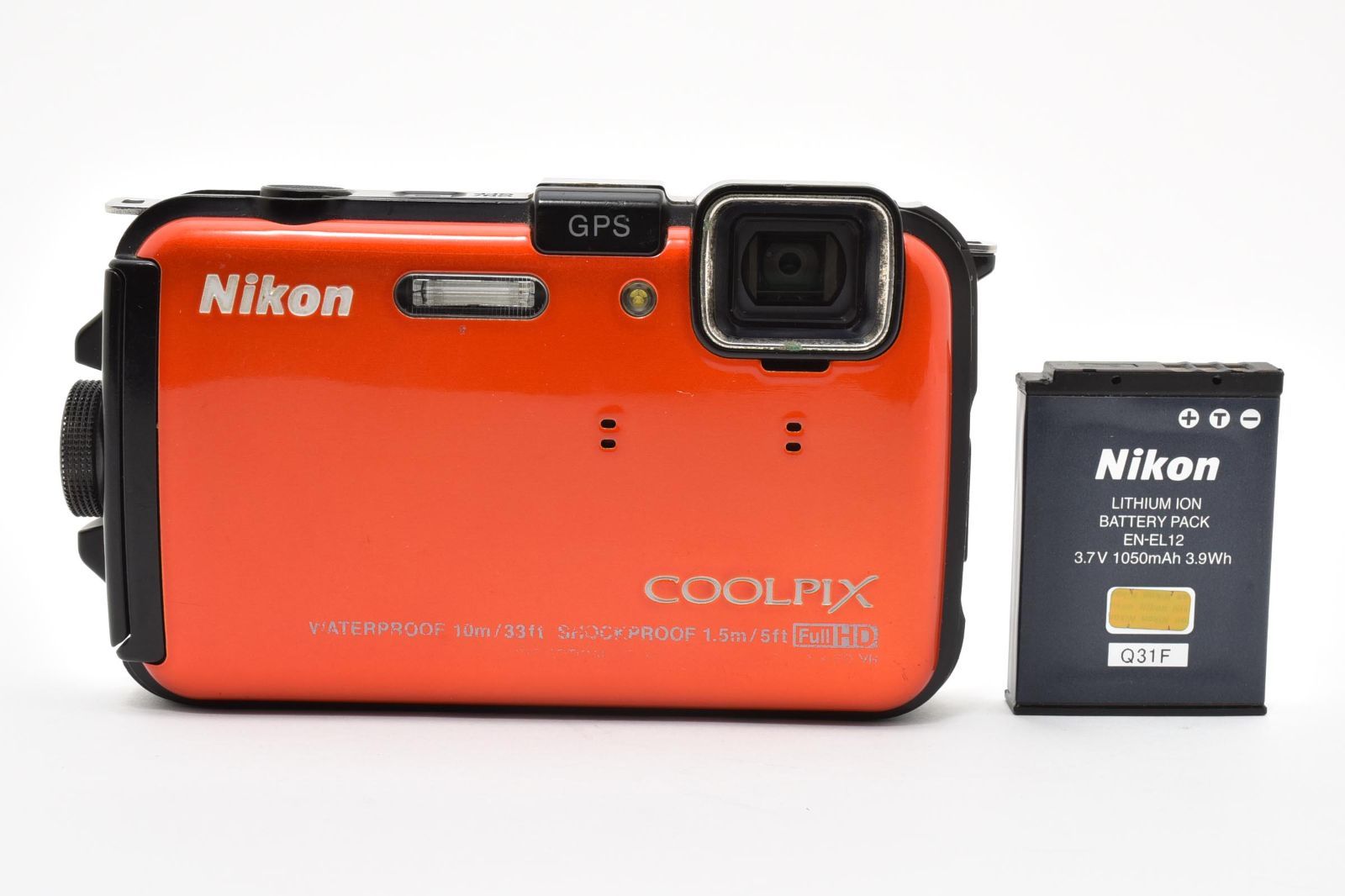 ★良品★ NIKON ニコン COOLPIX AW100 コンパクトデジタルカメラ #K954-2