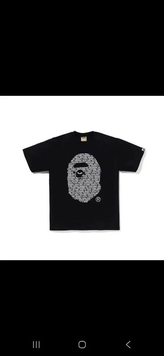 アベイシングエイプ ジャパン エイプ ヘッド Tシャツ