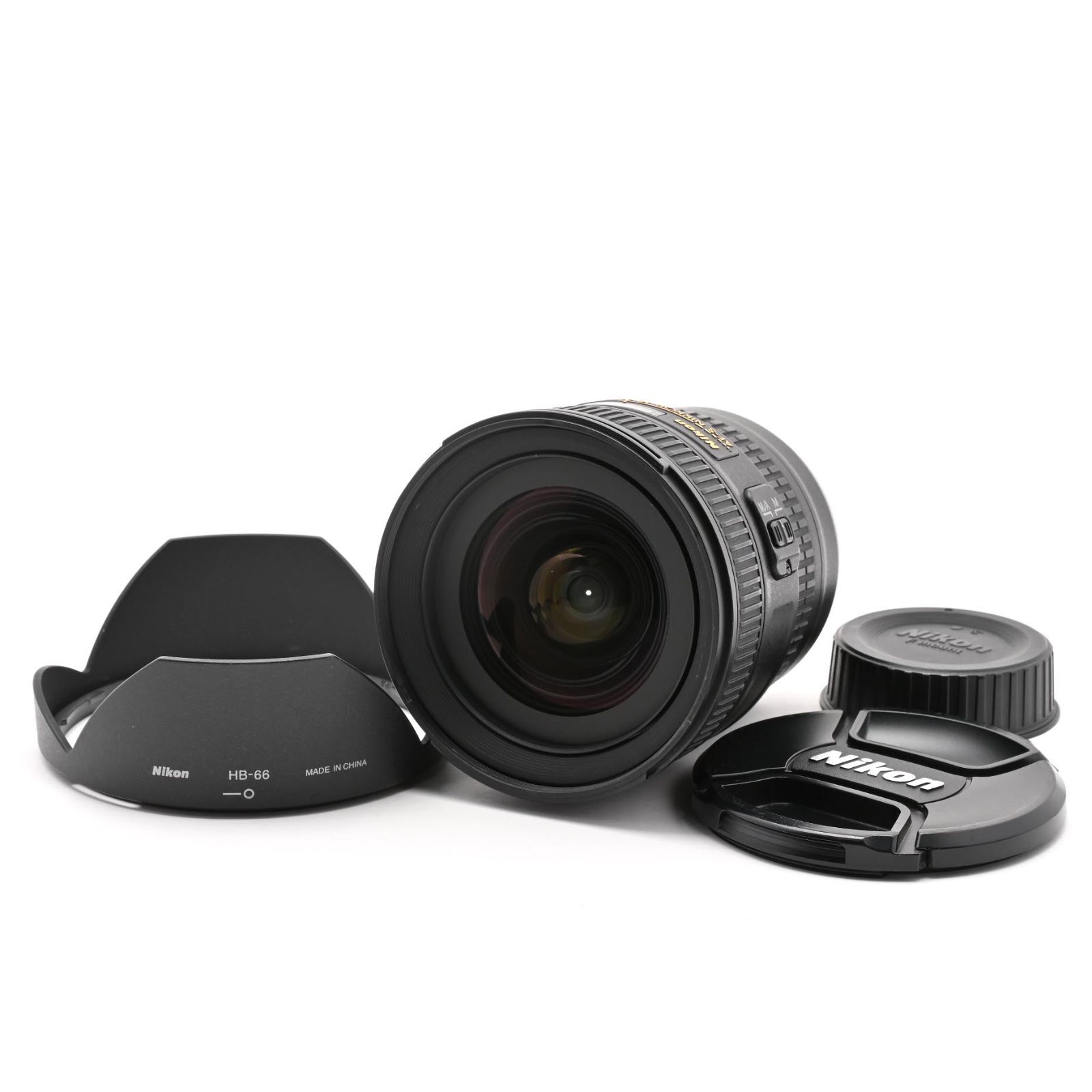 【良品・レンズフード付き】 NIKON AF-S NIKKOR 18-35mm f/3.5-4.5G ED