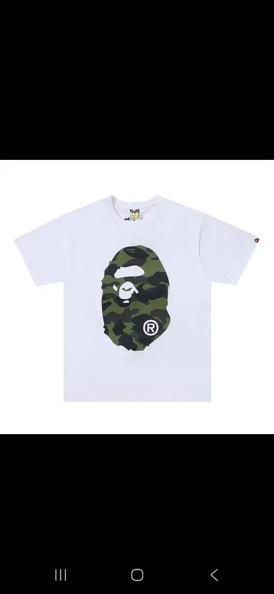 A BATHING APE アベイシングエイプ カモフラ 半袖Tシャツ