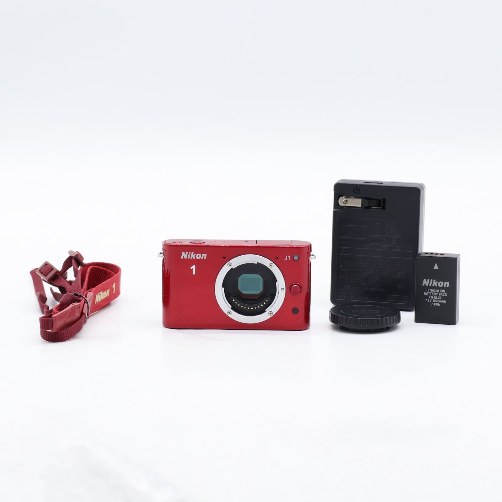 Nikon1 J1 レッド ボディ