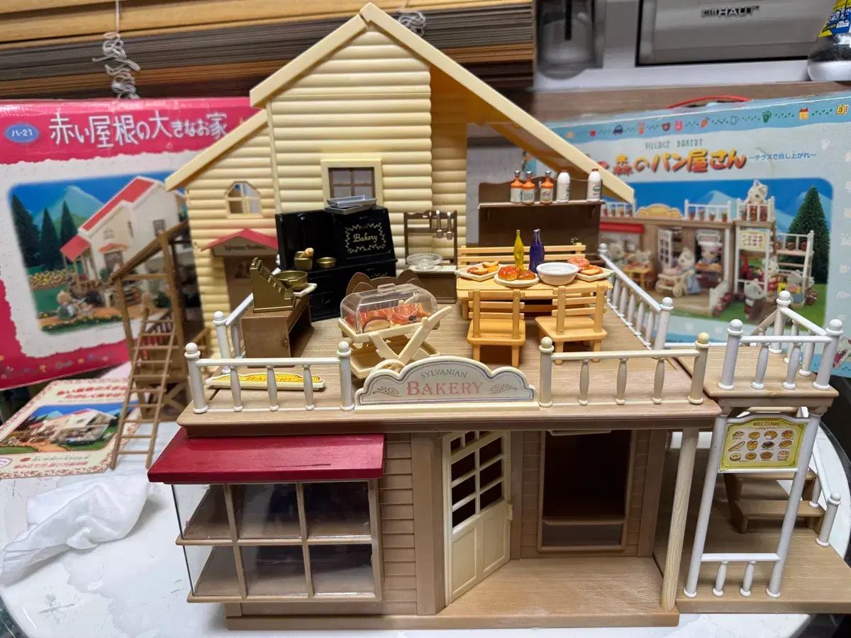 シルバニア オールド 赤い屋根の大きな家 スープのベーカリー