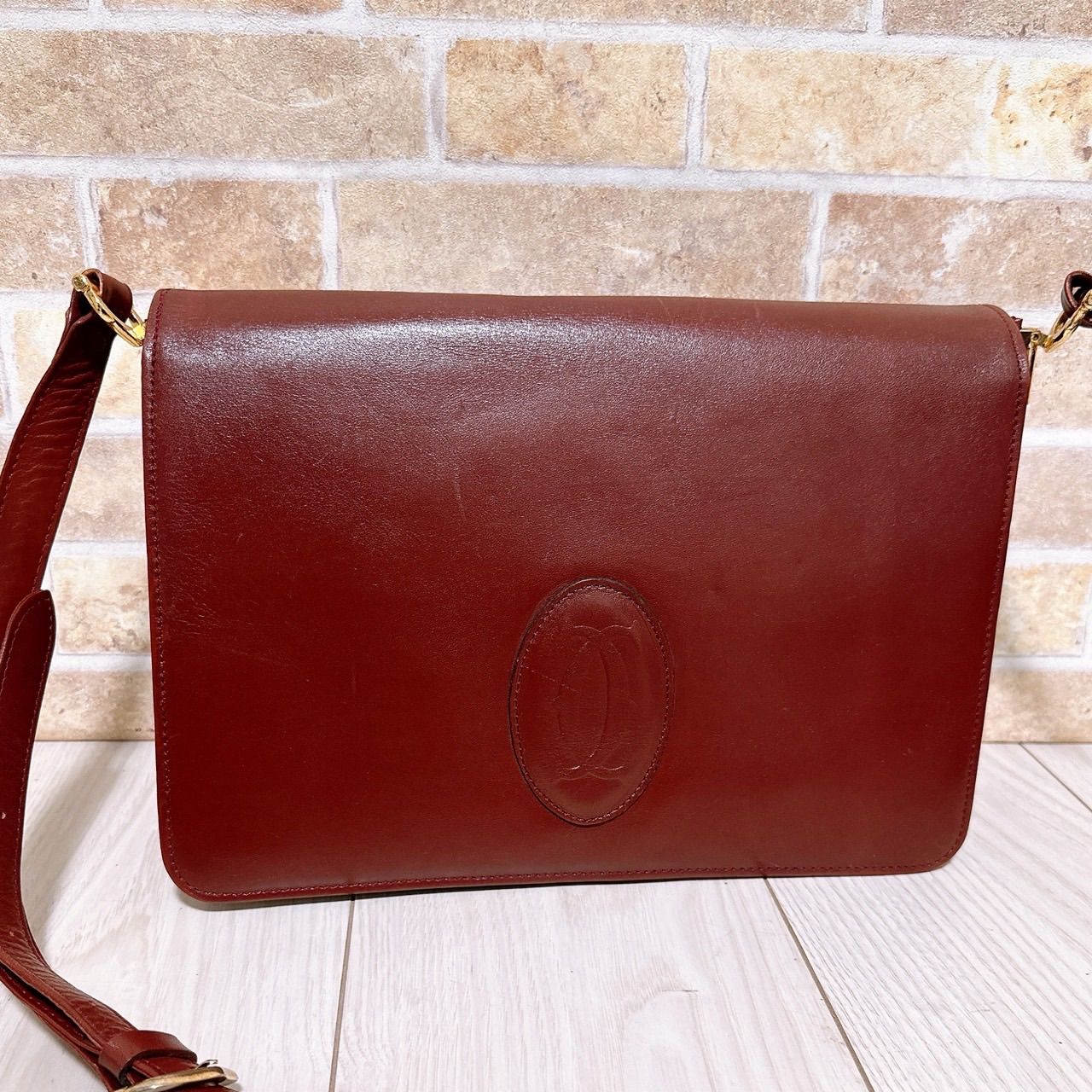 (美品) Cartier(カルティエ)ショルダーバッグ マストライン