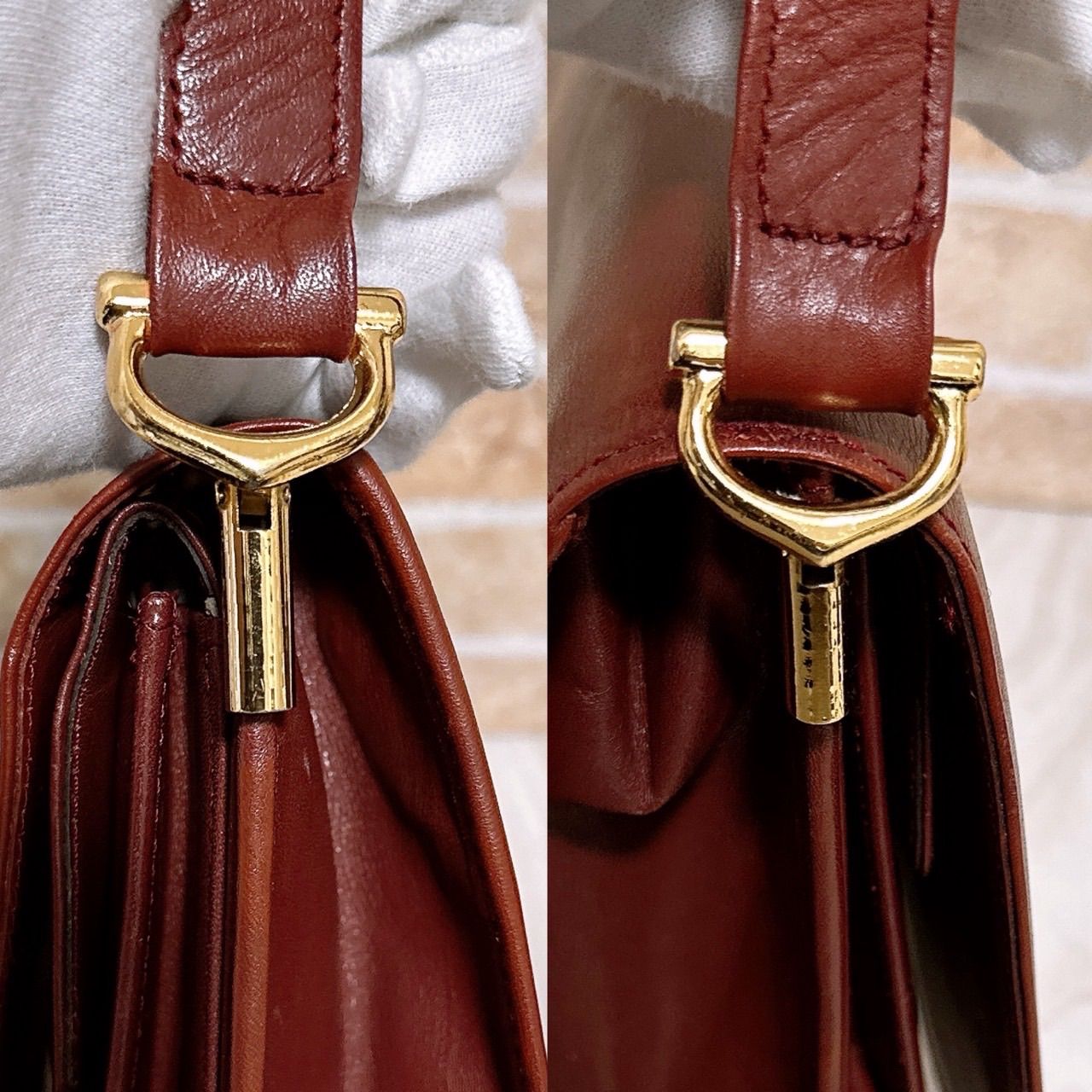 美品) Cartier(カルティエ)ショルダーバッグ マストライン - メルカリ