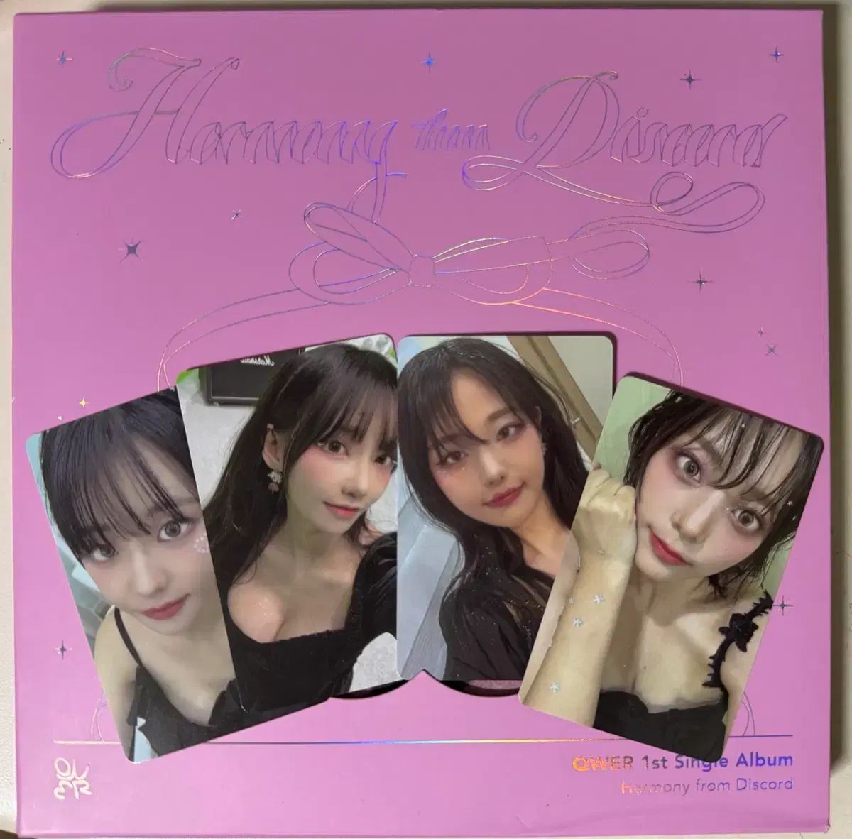 QWER ディスコード アルバム フール 構成 CD 큐(Q・チャンミン) 떱 쵸단 マゼンタ 氷川 日菜 イシヨン