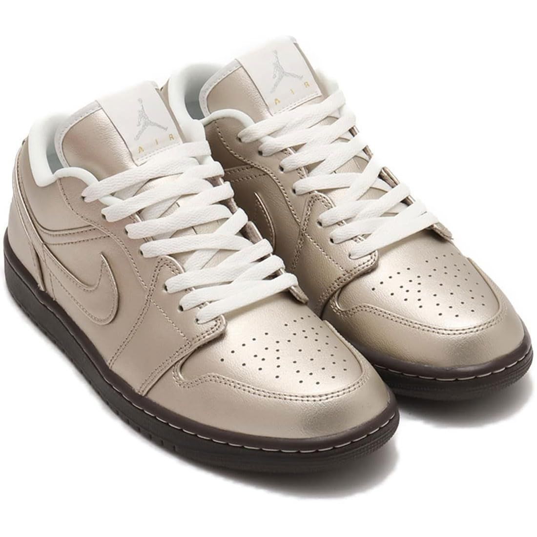 [ナイキ] エア ジョーダン 1 ロー SE W AIR JORDAN 1 LOW SE メタリックジンク/サミットホワイト HQ3529-099 24.5cm [24.5 cm]