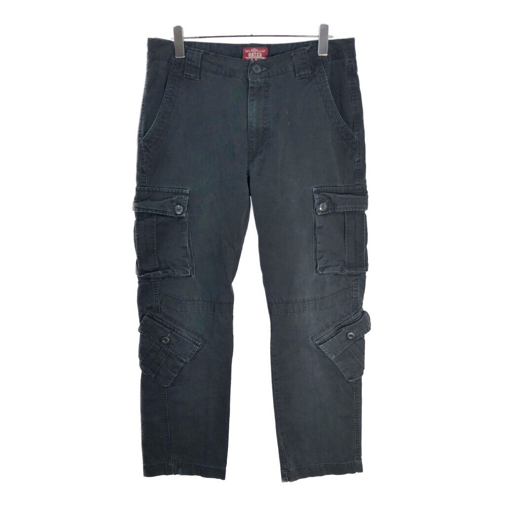 MATCH カーゴパンツ Y2K ブラック(メンズ XL)中古 古着 V7838
