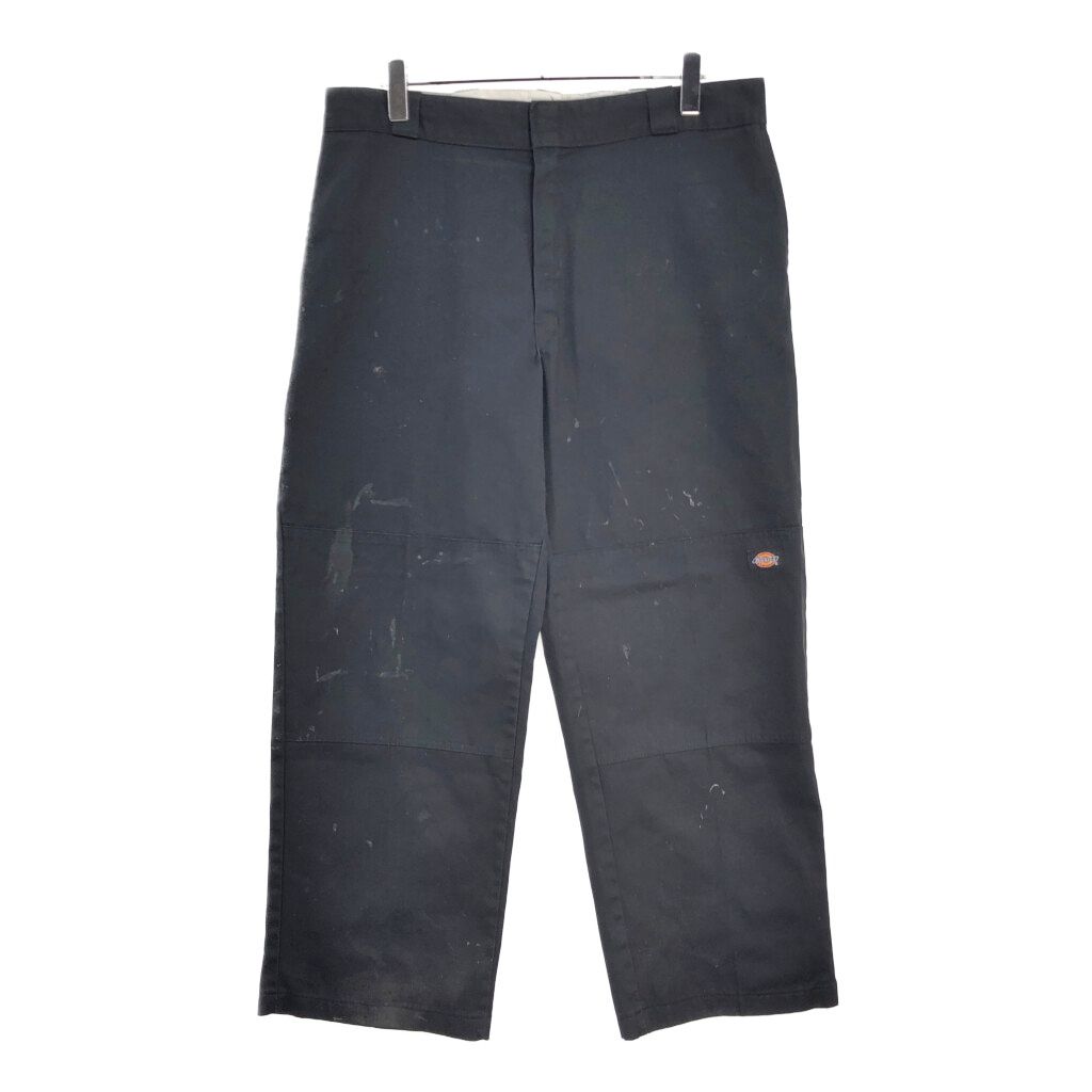 Dickies ディッキーズ ダブルニー ワークパンツ ペンキ ブラック