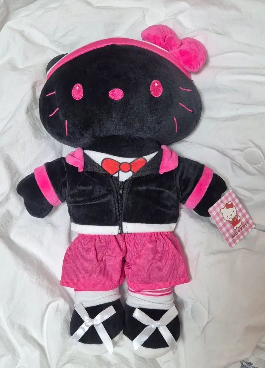 ハローキティ BLACKPINK ぬいぐるみ(大) (正規品)