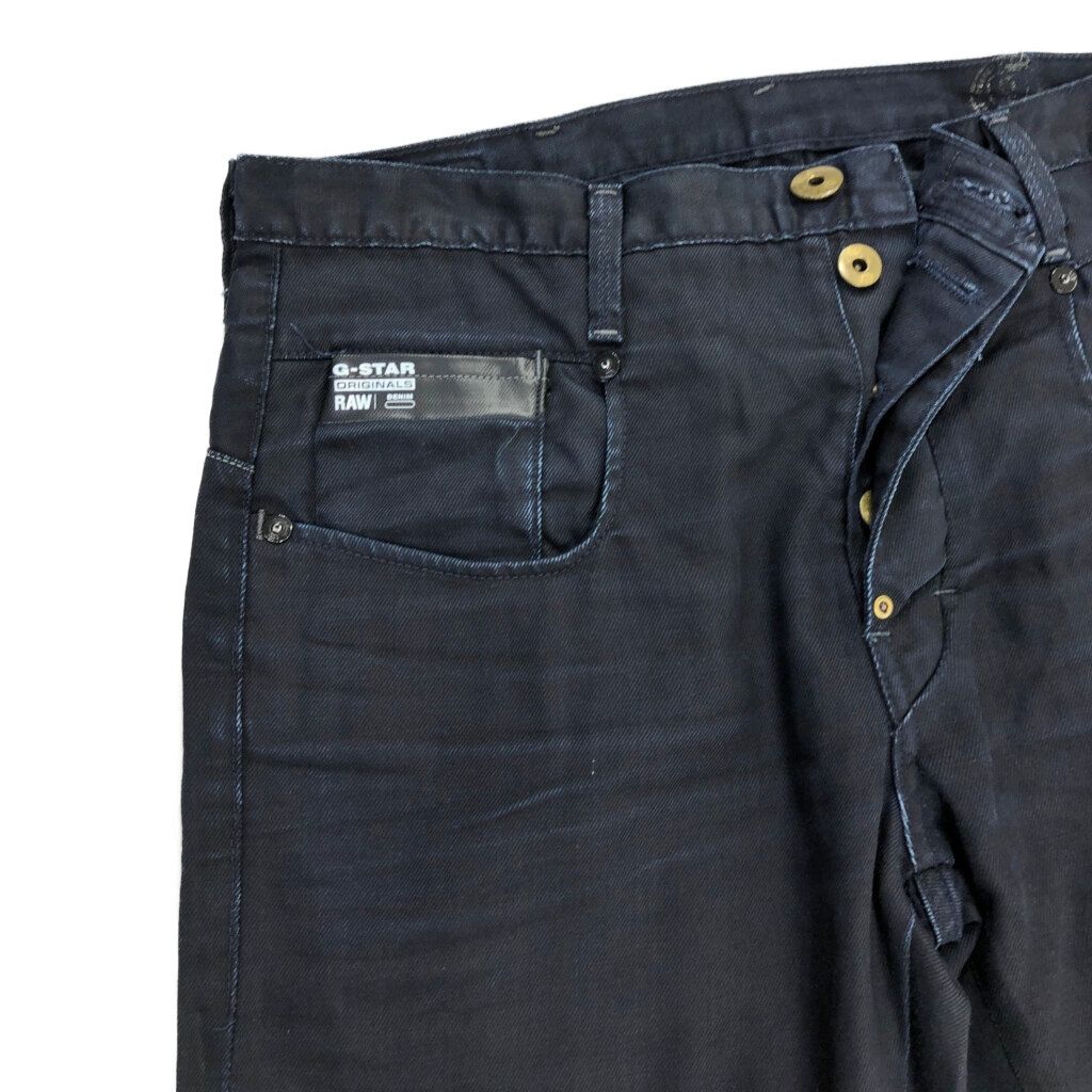 イタリア製 G-STAR RAW ジースターロウ コーティング デニムパンツ