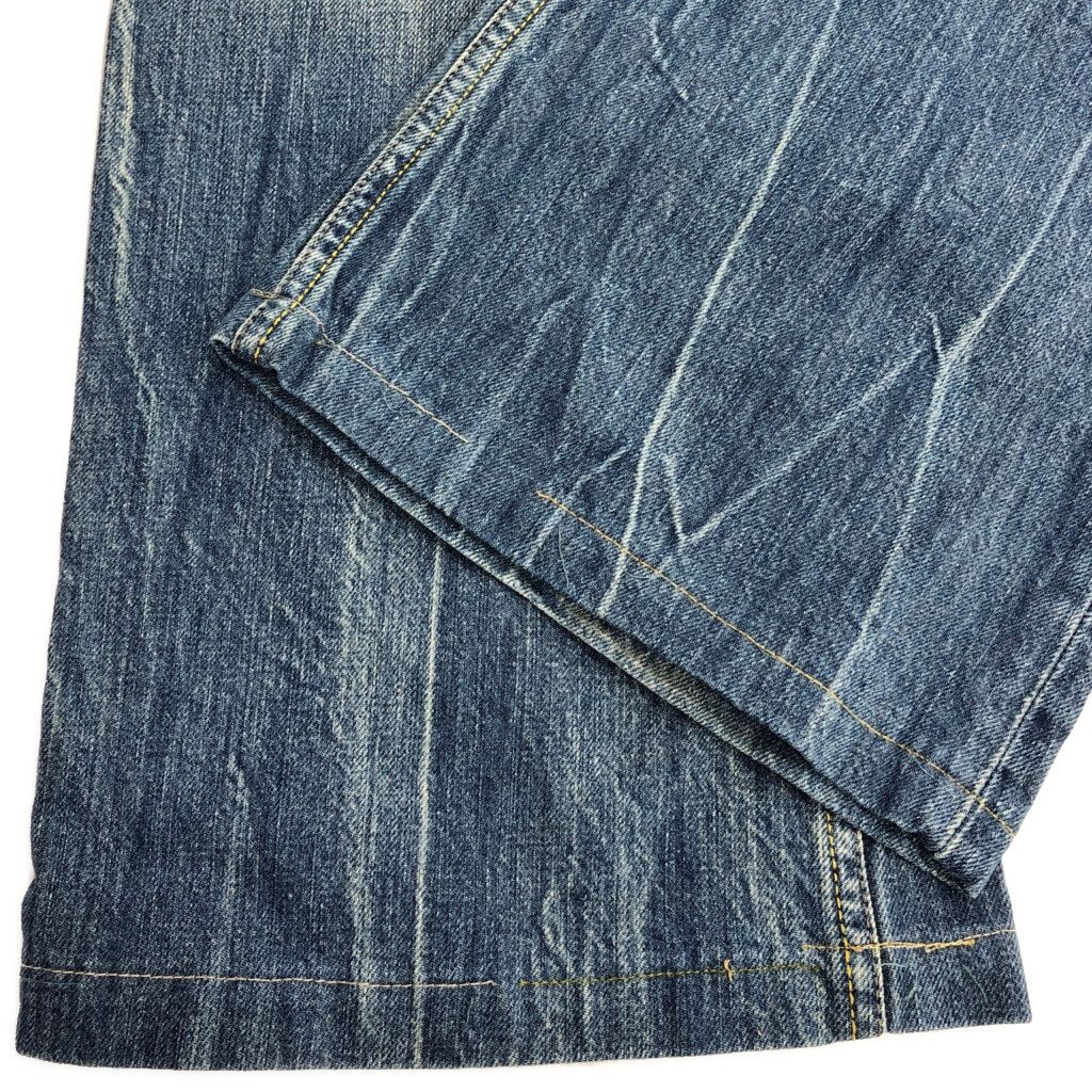 DIESEL INDUSTRY ディーゼル インダストリー フレア デニムパンツ Y2K ブルー(メンズ W36)中古 古着 v5325 DIESEL INDUSTRY ディーゼル インダストリー フレア デニムパンツ Y2K