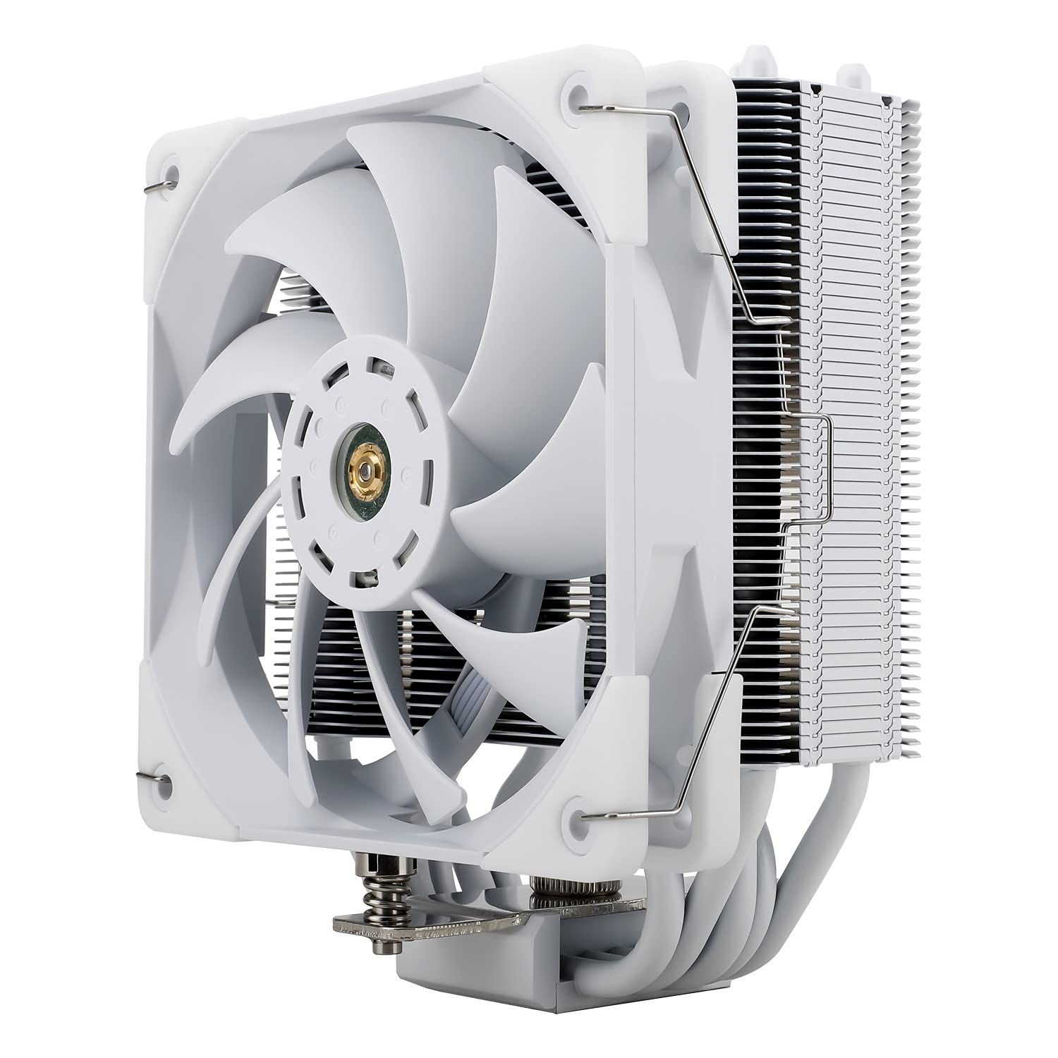 新品 Thermalright サイドフロー式CPUクーラー TA-120 EX WHITE 厚さ45mm薄型ヒートシンク Intel LGA1700 対応 120mmPWMファン「TL-C12 PRO」搭載 6mm径ヒートパイプ5本 日本正規代理店品
