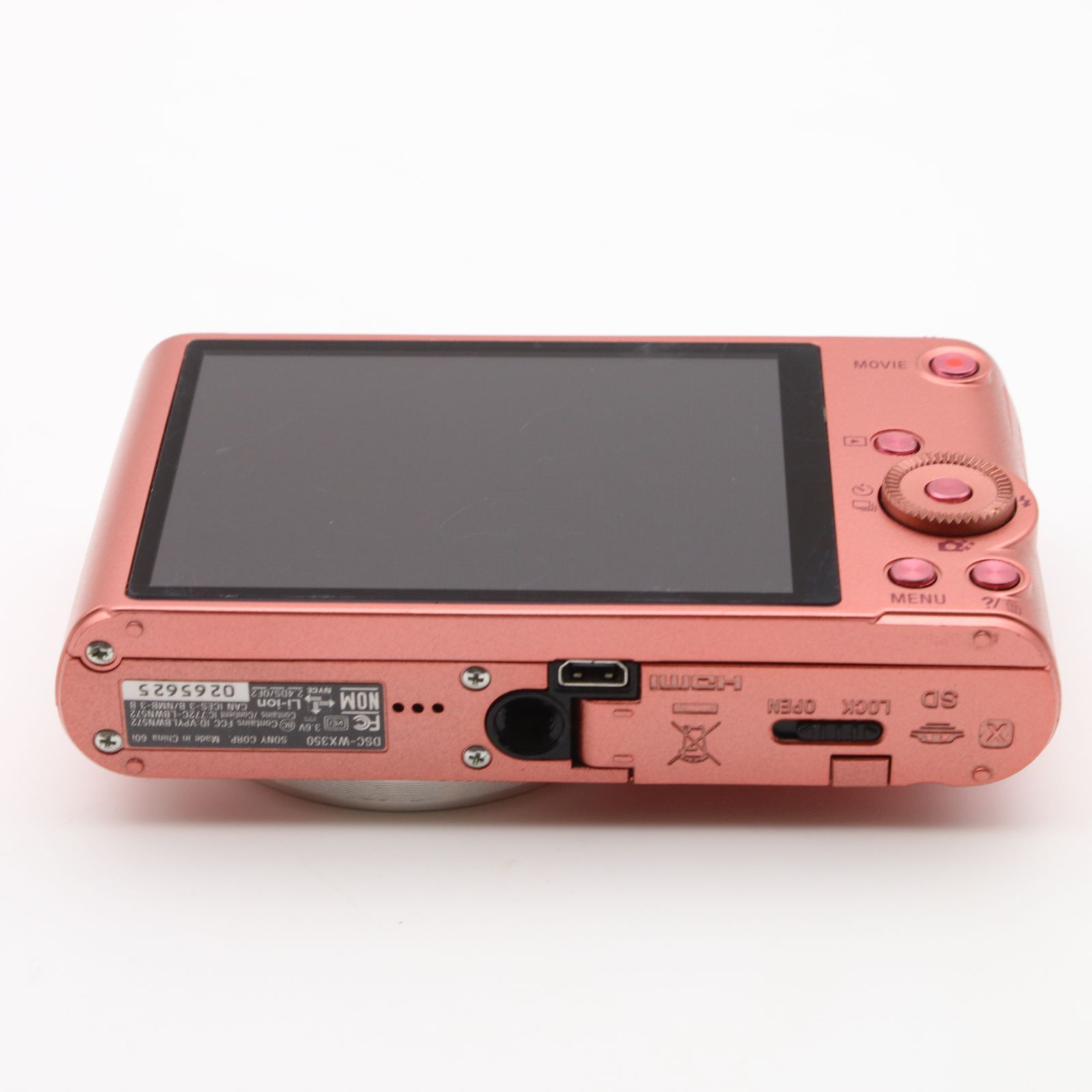 【動作品】SONY Cyber-shot DSC-WX350 ピンク 付属品あり 極上品】 SONY Cyber-shot DSC-WX350 ピンク光学20倍 デジタルカメラ
