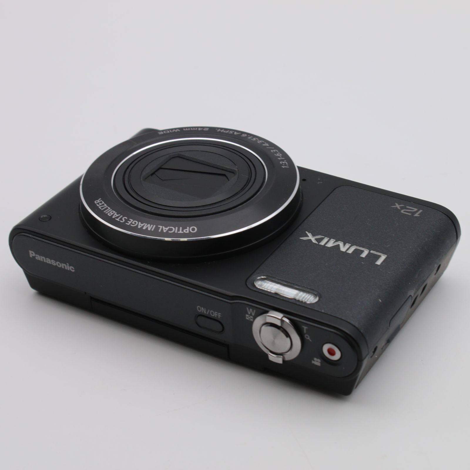 極上品】 Panasonic LUMIX DMC-SZ10 光学12倍 ブラック デジタルカメラ