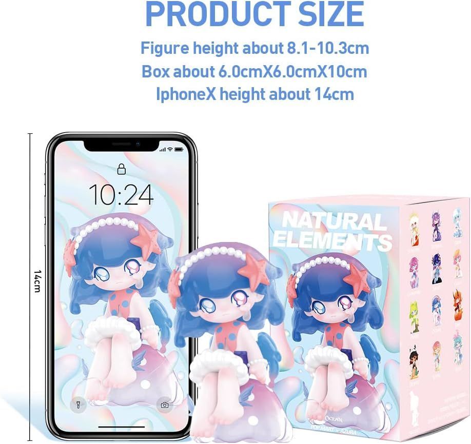 POP MART AZURA ナチュラル エレメンツ シリーズ【3ピース】 ポップ