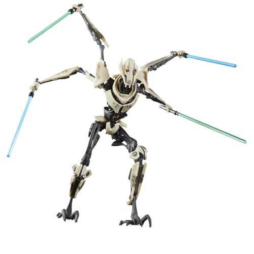 ハズブロ(Hasbro)スター・ウォーズ STAR WARS スター・ウォーズ ブラックシリーズ ゲーミング・グレイツ スター・ウォーズ バトルフロントII グリーヴァス将軍(バトルダメージ) コレクション用 15cm アクションフィギュア 対象年齢4才以Ju