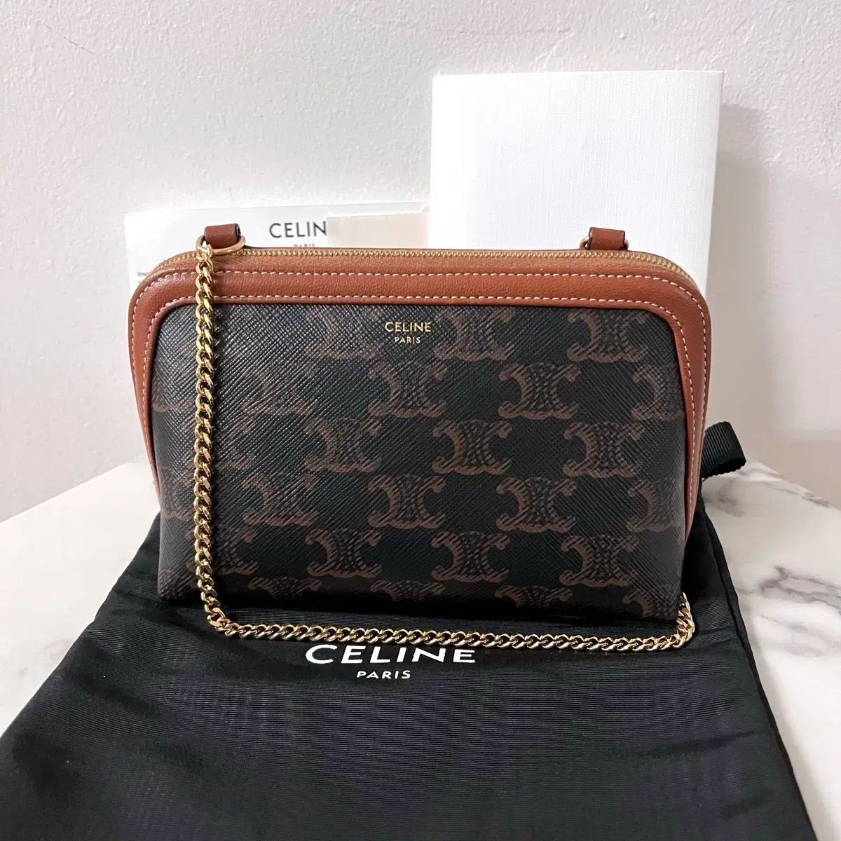 Celine セリーヌ レディース チェーン クラッチバッグ バッグ クロスバック