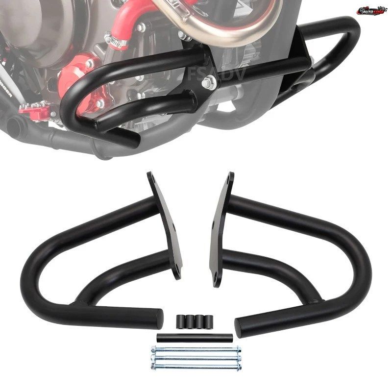 CRF250L オートバイ用ハイウェイバンパー エンジンガード クラッシュバー プロテクター ホンダ CRF300L 300L ラリー 2021-2025 アクセサリ