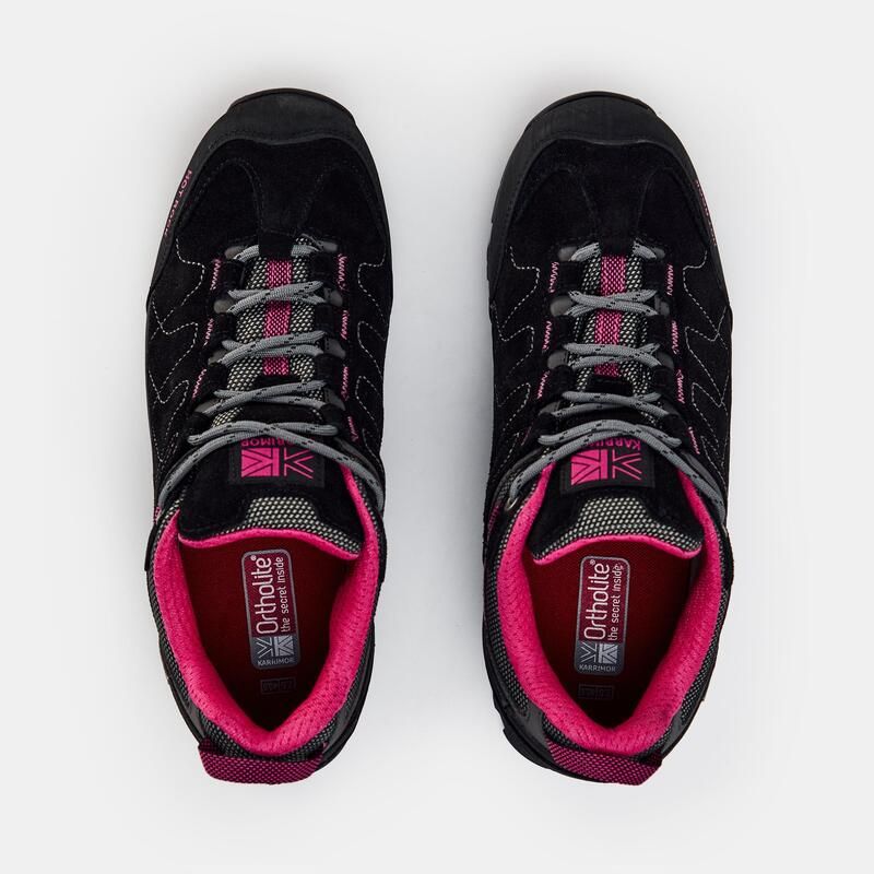 カリマー レディース シューズ パンプス Karrimor Hot Rock Waterproof Walking Shoes Womens BlackPink ブラック