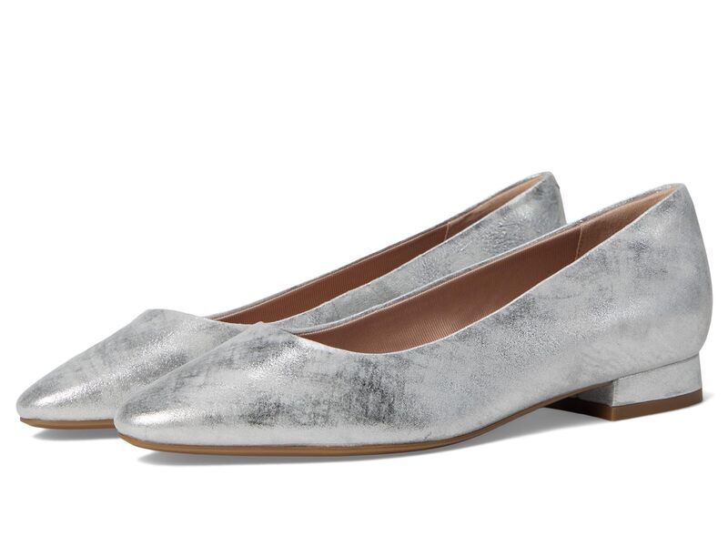 ロックポート レディース シューズ ヒール Rockportessa Silver Leather シルバー