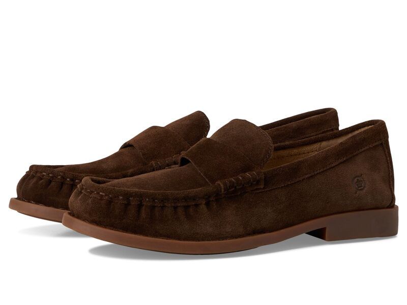 ボーン レディース シューズ スリッポン・ローファー Born Maris Dark Brown Cas ブラウン