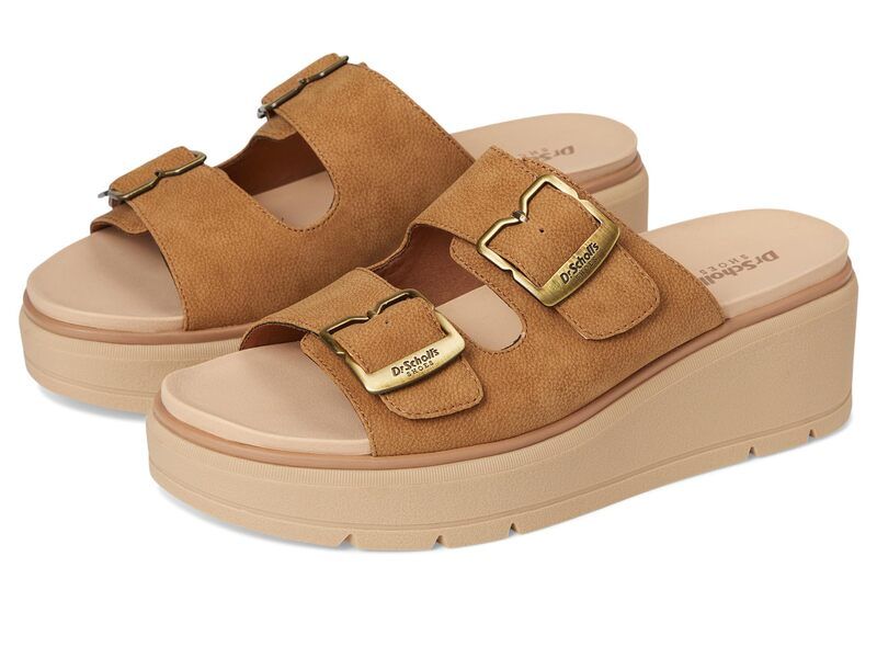 ドクター・ショール レディース シューズ サンダル Dr Scholls Nice Day Max Og Honey Brown Smo ブラウン
