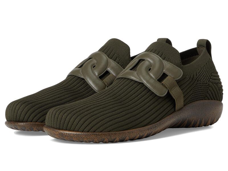 ナオト レディース シューズ スリッポン・ローファー Naot Picton Olive Knit オリーブ