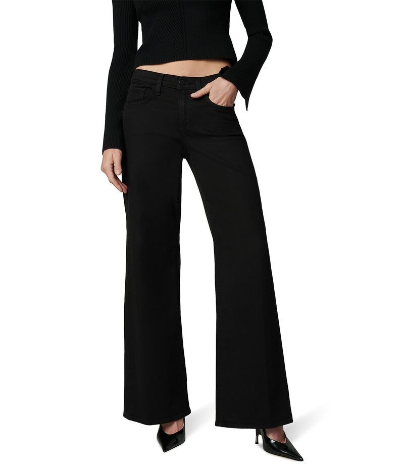 ジョーズジーンズ レディース ボトムス デニムパンツ ワイドレッグ ローライズ Joes Jeans The Lou Low Rise Wide Leg Black ブラック