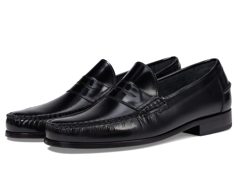 フローシャイム メンズ シューズ スリッポン・ローファー Florsheim Berkley Penny Loafer Black ブラック