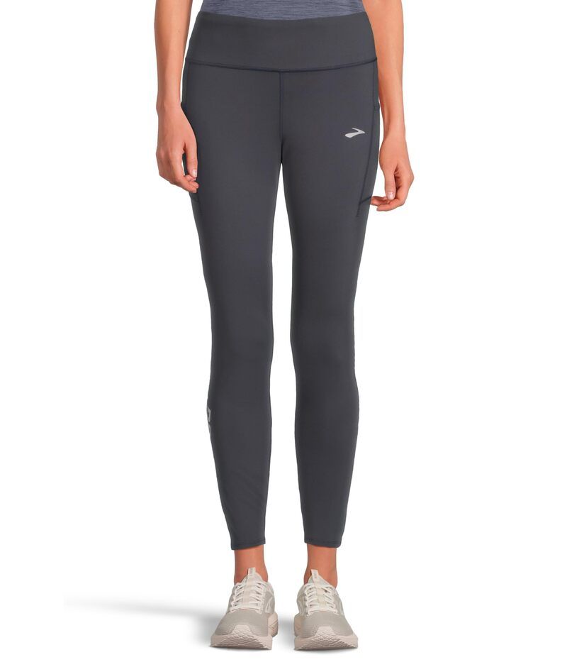 ブルックス レディース ボトムス カジュアルパンツ Brooks Momentum Thermal Tight 20 Dark Nightshado