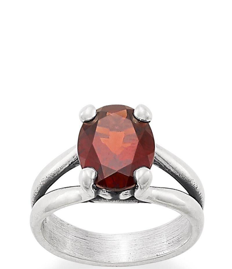 ジェームズ エイヴリー レディース アクセサリー 指輪 James Avery Oval Gemstone Ring Sterling Garnet