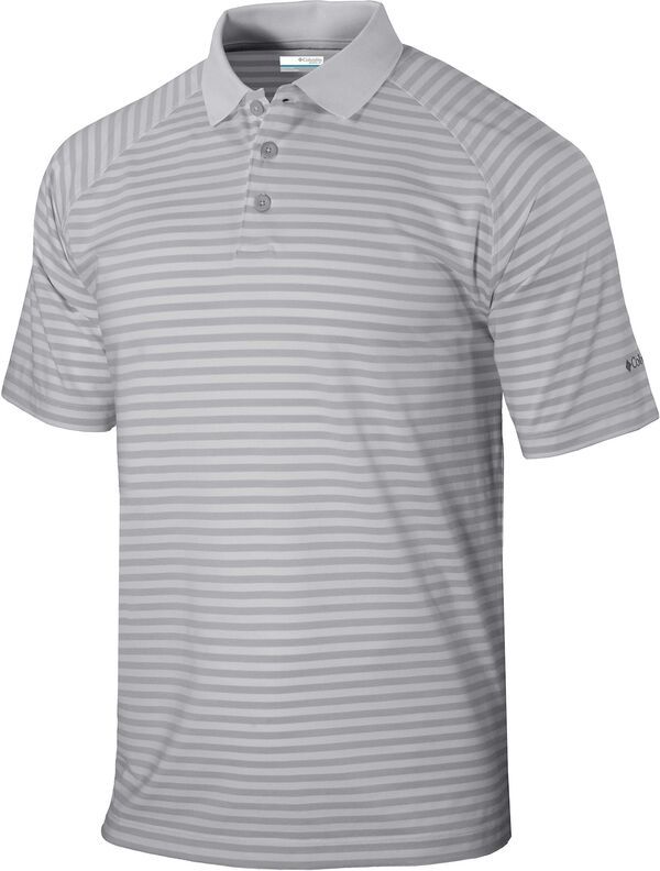 コロンビア メンズ トップス ポロシャツ Columbia Mens League Golf Polo Cool Grey グレー